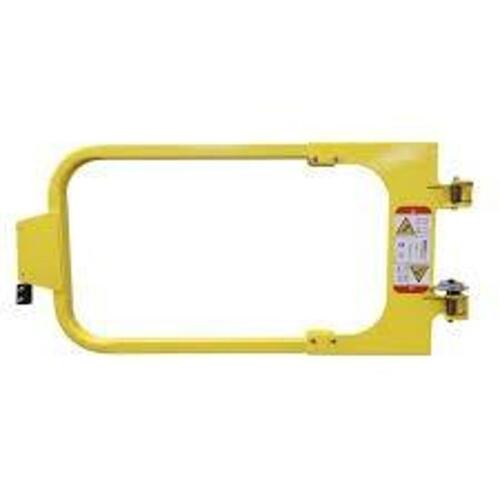 DESCRIPTION: (1) FULL HEIGHT LADDER SAFETY GATE BRAND/MODEL: EDGE HALT INFORMATION: YELLOW RETAIL$: $750.16 EA QTY: 1
