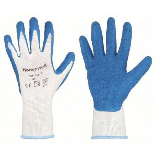 DESCRIPTION: (12) PAIRS OF COATED GLOVES BRAND/MODEL: HONEYWELL #2AFB7 INFORMATION: BLUE AND WHITE SIZE: SMALL RETAIL$: $4.16 EA QTY: 12