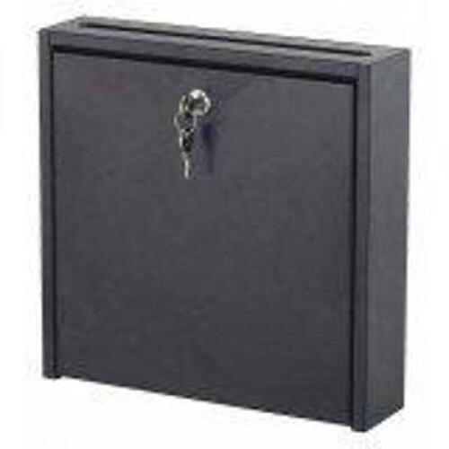 DESCRIPTION: (1) LITERATURE AND MAIL ORGANIZER BRAND/MODEL: SAFCO #4258BL INFORMATION: BLACK, METAL SIZE: 3" X 12" RETAIL$: $76.99 EA QTY: 1