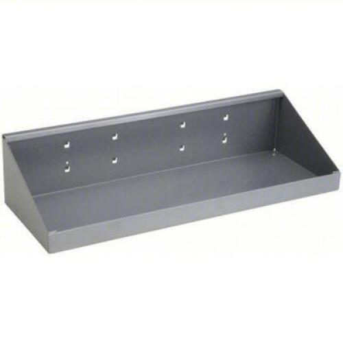 DESCRIPTION: (1) SHELF FOR PEGBOARD BRAND/MODEL: PRODUCT NUMBER #6YE21 INFORMATION: STEEL, GRAY SIZE: 18" X 6-1/2" X 6-1/2" RETAIL$: $47.79 EA QTY: 1