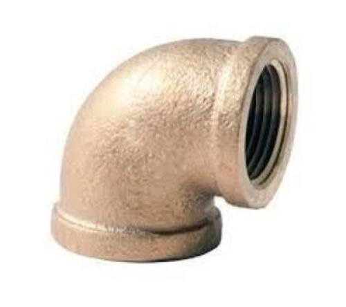 DESCRIPTION: (5) 90 DEGREE ELBOW BRAND/MODEL: MERIT BRASS #CF8M-MSS SIZE: 1-1/4" RETAIL$: $17.15 EA QTY: 5