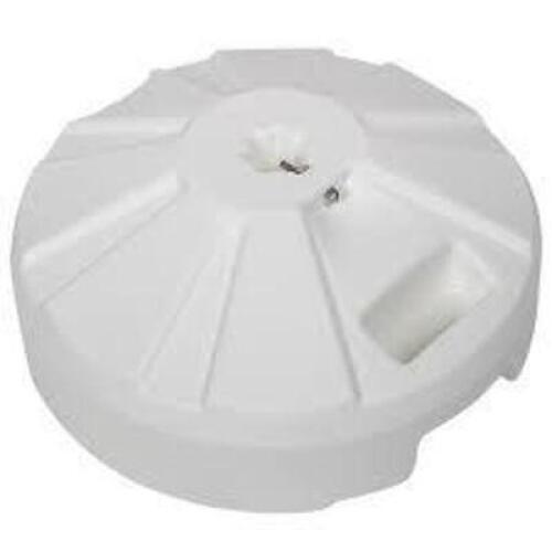 DESCRIPTION: (1) UMBRELLA BASE INFORMATION: WHITE RETAIL$: $137.00 EA QTY: 1