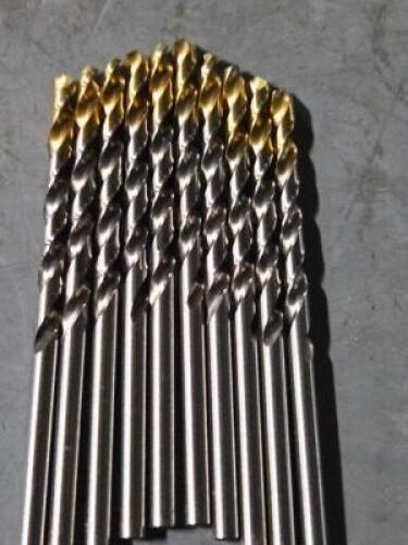 DESCRIPTION: (20) JOBBER LENGTH DRILL BITS BRAND MODEL DORMER 111N20 SIZE: (10) 5/32"/ (10) 4.10mm QTY: 20