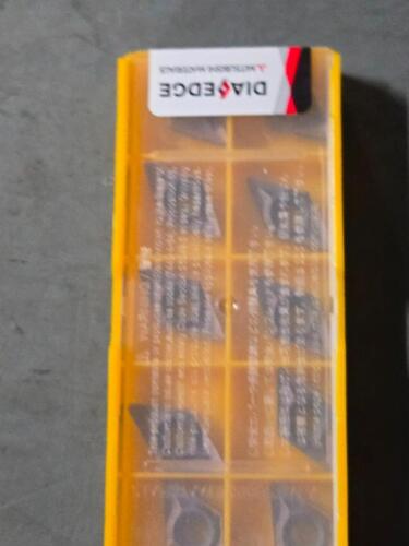 DESCRIPTION: (30) CARBIDE TURNING INSERTS BRAND MODEL MITSUBISHI DCGT11T308-MJ VP10RT RETAIL$: $479.10 QTY: 30