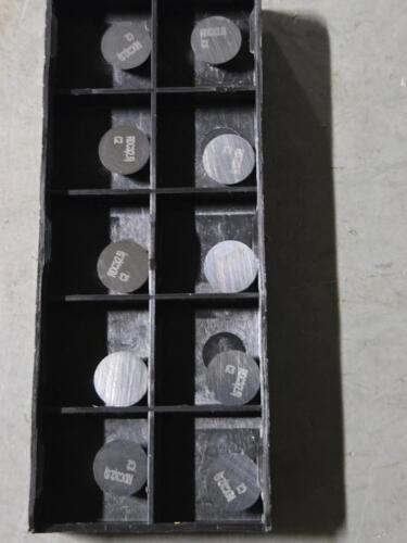 DESCRIPTION: (10) CARBIDE MILLING INSERTS BRAND MODEL CUTTING TOOL TECH, RDC-3(2.5) RETAIL$: $220.30 QTY: 10