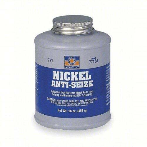 DESCRIPTION: (4) NICKLE GENERAL PURPOSE ANTI-SEIZE BRAND/MODEL: PERMATEX 77164 SIZE: 16OZ RETAIL$: $327.08 QTY: 4