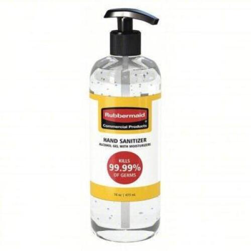 DESCRIPTION: (10) ALCOHOL GEL HAND SANITIZER BRAND/MODEL: RUBBERMAID #56LL54 SIZE: 16 OZ RETAIL$: $72.40 QTY: 10