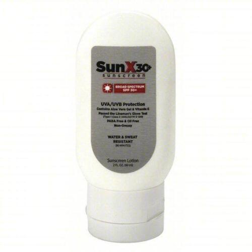 DESCRIPTION: (1) CASE OF (24) TOTTLES OF SUNSCREEN LOTION BRAND/MODEL: SUNX30+ #1PBT5 SIZE: 2Ozz RETAIL$: $146.16 QTY: 1