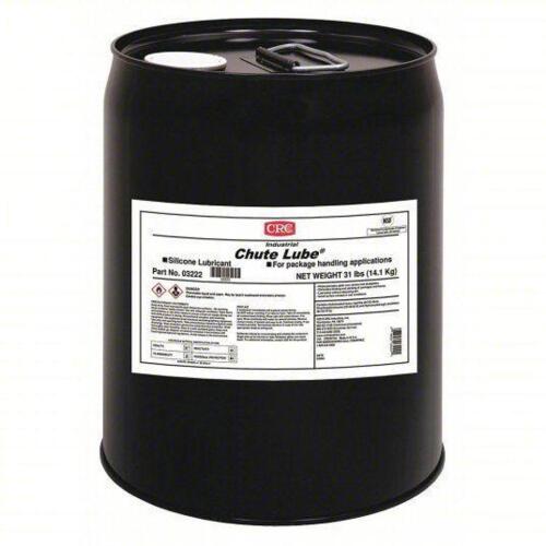 DESCRIPTION: (1) CHUTE LUBE PACKAGE HANDLING LUBRICANT BRAND/MODEL: CRC 03222 SIZE: 5GAL RETAIL$: $584.71 QTY: 1