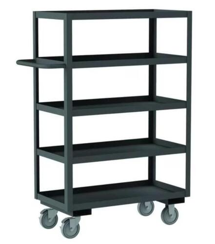 DESCRIPTION: (1) UTILITY CART W/LIPPED METAL SHELVES BRAND MODEL G0473728 INFORMATION: 1200LB CAPACITY SIZE: 52" X 24 1/4" X 63" RETAIL$: $587.99 QTY: