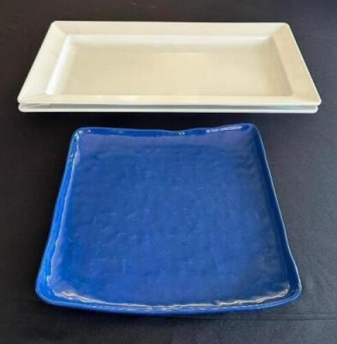 (3) ASSORTED TRAYS
