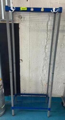 24" WIRE SHELVING UNIT