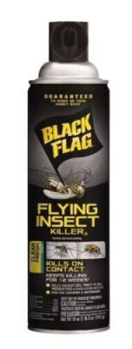 DESCRIPTION: (6) FLYING INSECT KILLER BRAND/MODEL: BLACK FLAG 11076 SIZE: 18OZ RETAIL$: $43.32 QTY: 6