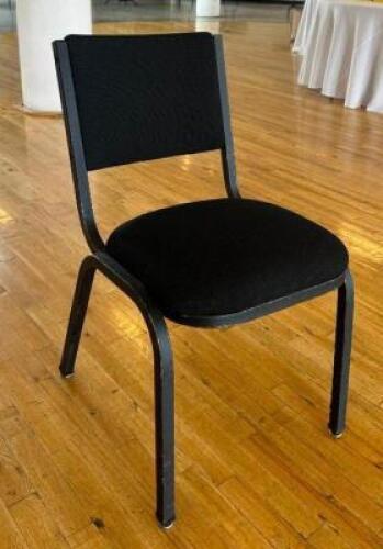 DESCRIPTION: (8) STACKING BANQUET CHAIRS LOCATION: 8TH FLOOR QTY: 8