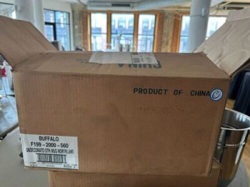 (2) BOXES OF NEW COFFEE MUGS