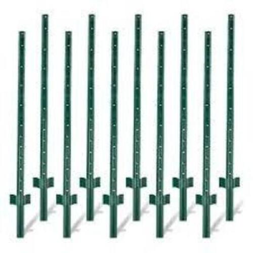DESCRIPTION: (10) FENCE FRAME BRACESINFORMATION: GREEN, METAL, SEE INSPECTIONSIZE: 60"QTY: 10
