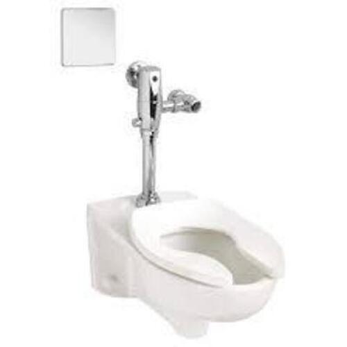 DESCRIPTION: (1) WALL MOUNTED ELONGATED TOILET BOWL BRAND/MODEL: AMERICAN STANDARD #3351101.020 INFORMATION: WHITE. AFWALL MILLENNIUM SIZE: 1.6 GPF RE