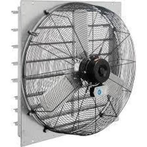 DESCRIPTION: (1) SHUTTER MOUNT EXHAUST FAN BRAND/MODEL: PRODUCT NUMBER #74077668 INFORMATION: 1/2 HP, 1 PHASE, DIRECT DRIVE SIZE: 36" RETAIL$: $214.39