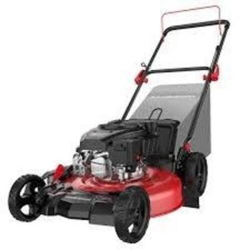 DESCRIPTION: (1) PUSH LAWN MOWER BRAND/MODEL: POWERSMART #DV8621P INFORMATION: 3-IN-1, 144 CC SIZE: 21" RETAIL$: $299.99 EA QTY: 1