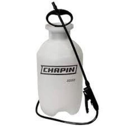 DESCRIPTION: (1) HANDHELD SPRAYER BRAND/MODEL: CHAPIN #20002 INFORMATION: WHITE SIZE: 2 GALLON RETAIL$: $21.23 EA QTY: 1