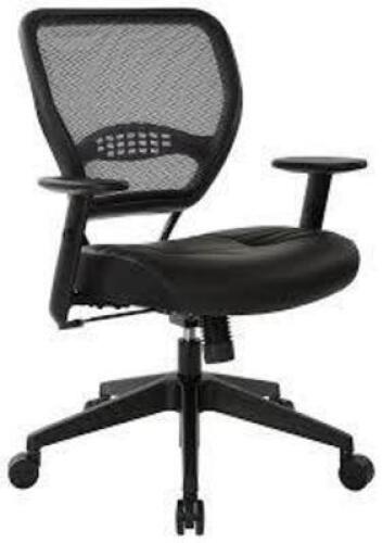 DESCRIPTION: (1) OFFICE CHAIR BRAND/MODEL: SPACE SEATING #5700E INFORMATION: BLACK, MESH RETAIL$: $250.00 EA QTY: 1