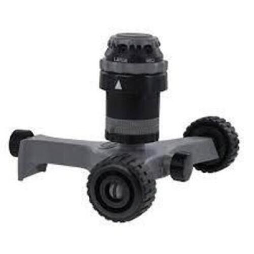 DESCRIPTION: (4) GEAR DRIVE SPRINKLER BRAND/MODEL: ORBIT #1003836621 INFORMATION: GRAY, 6 PATTERNS SIZE: 6' DIAMETER RETAIL$: $20.55 EA QTY: 4