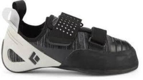 DESCRIPTION: (2) PAIRS OF SHOES BRAND/MODEL: BLACK DIAMOND INFORMATION: BLACK AND WHITE SIZE: U S 9.5 RETAIL$: $97.99 EA QTY: 2