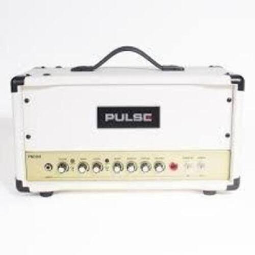 DESCRIPTION: (1) GUITAR TUBE AMPLIFIER HEAD BRAND/MODEL: PULSE #555-28025 RETAIL$: $189.00 EA QTY: 1