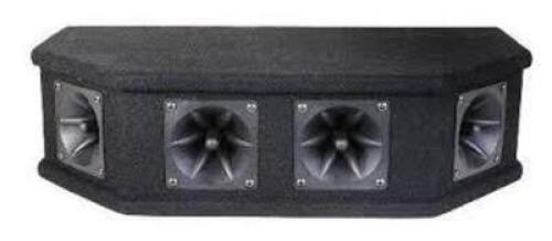 DESCRIPTION: (1) SPEAKER, TWEETER ARRAY BRAND/MODEL: MCM CUSTOM AUDIO #555-10345 INFORMATION: 200W PEAK RETAIL$: $19.95 EA QTY: 1