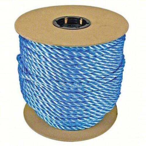 DESCRIPTION: (1) GENERAL PURPOSE UTILITY ROPEBRAND/MODEL: PRODUCT NUMBER #45AV22INFORMATION: BLUE, TWISTED, 430 LB WORKING LOAD LIMITSIZE: 3/8" X 600'RETAIL$: $89.17 EAQTY: 1