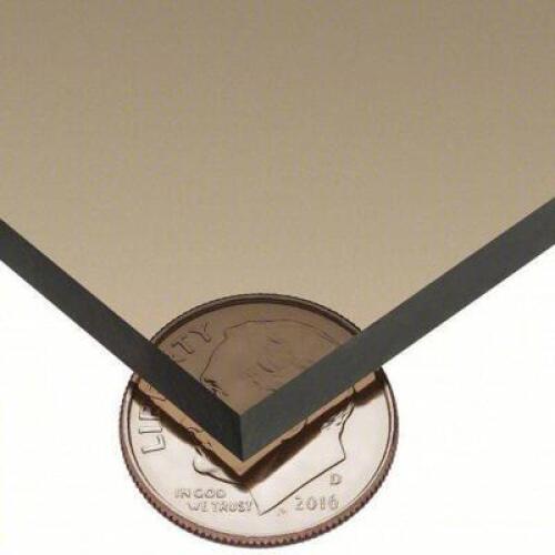 DESCRIPTION: (2) PLASTIC SHEETBRAND/MODEL: PRODUCT NUMBER #56LG75INFORMATION: CLEAR, BRONZESIZE:&nbsp;.1875" X 24" X 24"RETAIL$: $77.78 EAQTY: 2