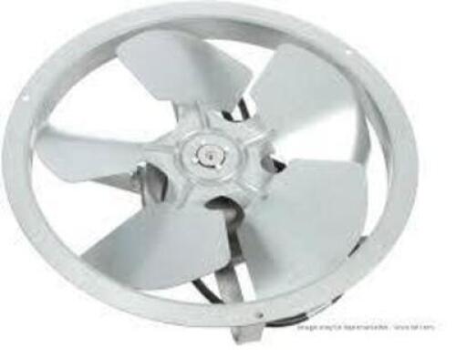 DESCRIPTION: (2) FAN MOTORSBRAND/MODEL: HUSSMANN #MO.4410324SIZE: APPROX 8" DIAMETER BLADEQTY: 2