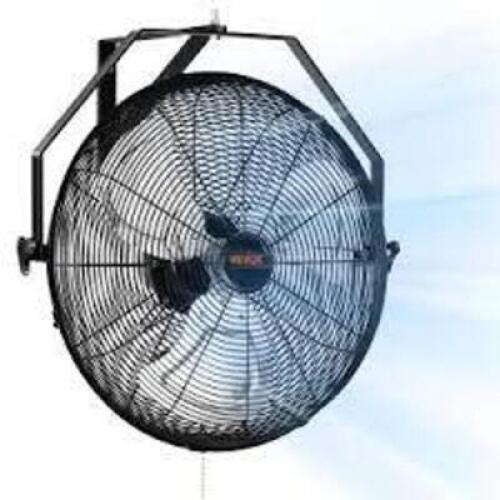 DESCRIPTION: (1) METAL WALL FAN BRAND/MODEL: VEVOR #BT-WL18B INFORMATION: BLACK RETAIL$: $410.00 EA QTY: 1
