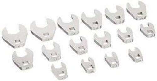 DESCRIPTION: (1) CROWFOOT WRENCH SET BRAND/MODEL: PROTO #J49000MCF INFORMATION: 16 PIECES, 9-24 MM SIZE: 3/8" RETAIL$: $408.15 EA QTY: 1