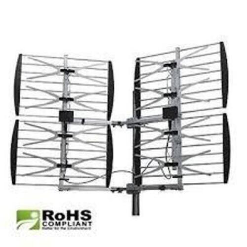 DESCRIPTION: (1) OUTDOOR DIRECTIONAL UFH/HDTV ANTENNA BRAND/MODEL: STELLAR LABS #30-2430 SIZE: 60 MILE RETAIL$: $89.99 EA QTY: 1