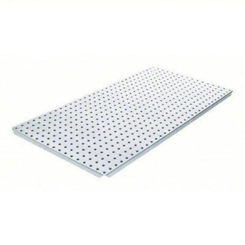 DESCRIPTION: (2) PEGBOARD PANEL BRAND/MODEL: ALLIGATORBOARD #33HY39 INFORMATION: STAINLESS STEEL, ROUND SIZE: 1/4 IN PEG HOLE SIZE, 16 IN X 30 IN X 5/