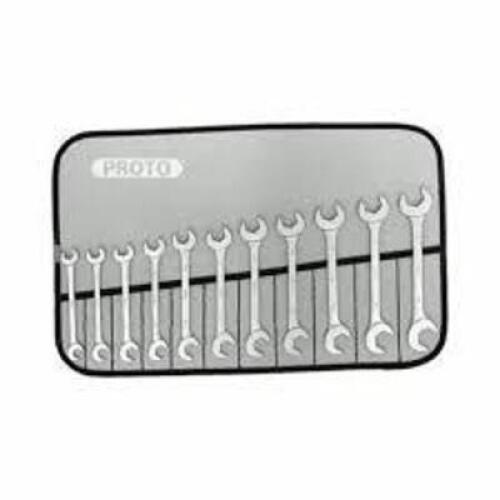 DESCRIPTION: (1) END WRENCH SET BRAND/MODEL: PROTO #J3100M INFORMATION: ANGLED, 11 PIECES, METRIC RETAIL$: $234.99 EA QTY: 1