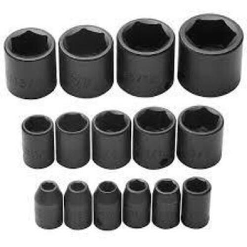 DESCRIPTION: (1) IMPACT SOCKET SET BRAND/MODEL: PROTO #J72106M INFORMATION: 15 PIECES RETAIL$: $1283.87 EA QTY: 1