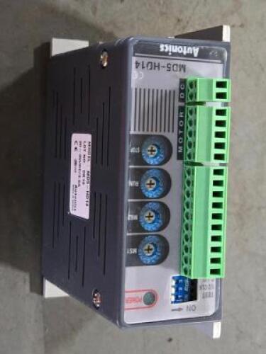 DESCRIPTION: (1) STEPPING MOTOR DRIVER BRAND MODEL AUTONICS 5PFF4 SIZE: 20-35 VDC RETAIL$: $741.16 QTY: 1