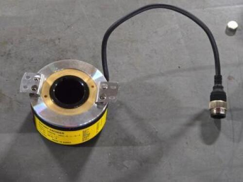 DESCRIPTION: (1) HOLLOW SHAFT ENCODER BRAND MODEL AUTONICS 11M915 SIZE: 30mm SD RETAIL$: $336.45 QTY: 1
