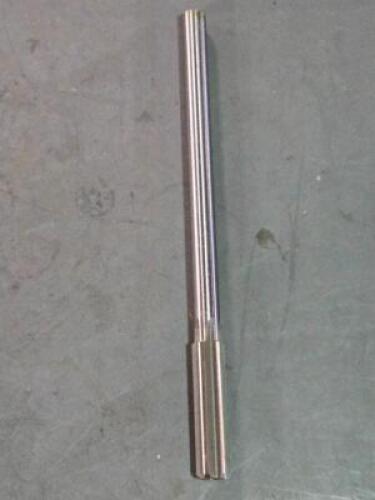 DESCRIPTION: (1) HSS CHUCKING REAMER BRAND MODEL MADE IN USA 41893264 SIZE: 0.5250" DIA RETAIL$: $80.22 QTY: 1