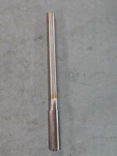 DESCRIPTION: (1) HSS CHUCKING REAMER BRAND MODEL MADE IN USA 72034580 SIZE: 0.4580" DIA A RETAIL$: $70.86 QTY: 1