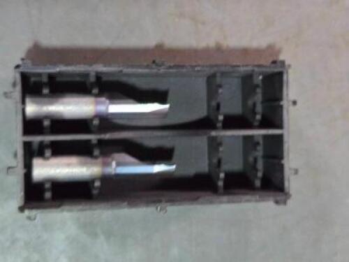 DESCRIPTION: (2) SUPER MINI CARBIDE GROOVING INSERTS BRAND MODEL PH HORN L105.0620.1.8 T125 RETAIL$: $102.60 QTY: 2
