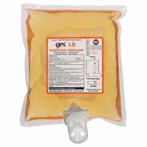 DESCRIPTION: (6) ANTI BATERIAL HAND SOAP BRAND/MODEL: OPS AB 1405-02G SIZE: 1000 ML RETAIL$: $210.00 QTY: 6