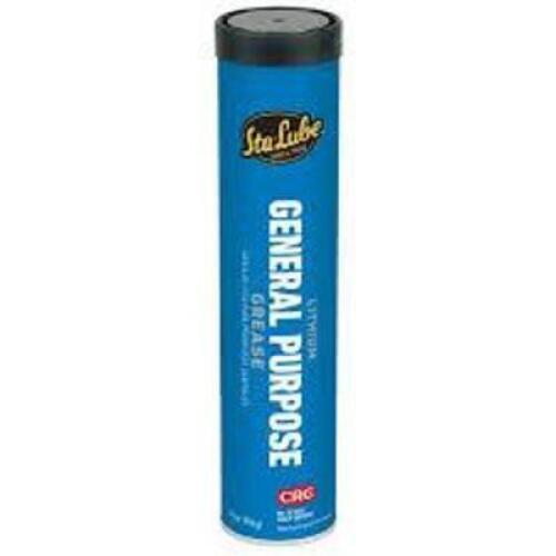 DESCRIPTION: (6) STA LUBE MULTI PURPOSE GREASE BRAND/MODEL: CRC SL3310 SIZE: 14 oZ 150 ISO VISC. RETAIL$: $63.00 QTY: 6