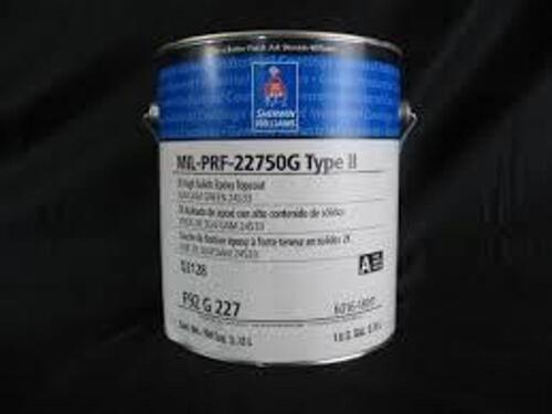 DESCRIPTION: (4) MILITARY GRADE SEAFOAM GREEN HIGH EPOXY SOLIDS TOP COAT BRAND/MODEL: SHERWIN WILLIAMS MIL-PRF-22750G TYPE II SIZE: 1 GAL RETAIL$: $31