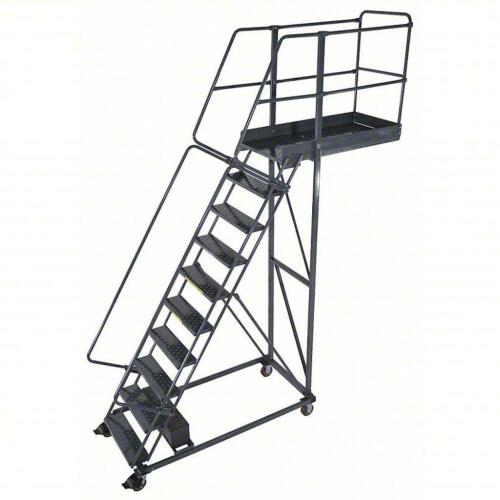 DESCRIPTION: (1) ROLLING CANTILEVER LADDER BRAND/MODEL: BALLYMORE/31MD77 INFORMATION: LOCKING CASTERS, 300LB LOAD CAPACITY SIZE: 8.3' PLATFORM HEIGHT,