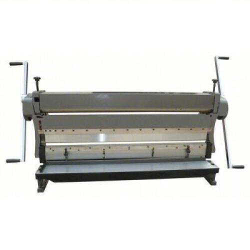 DESCRIPTION: (1) COMBINATION MACHINE: SHEAR/BRAKE/ROLLER BRAND/MODEL: DAYTON/12G597 INFORMATION: 16G STEEL CAPACITY, 90 DEGREE MAX BEND RETAIL$: $4,40