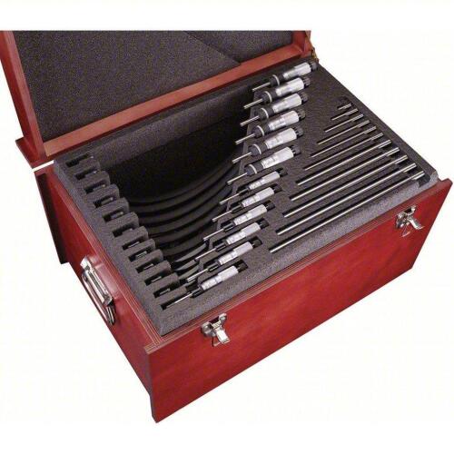DESCRIPTION: (1) MICROMETER SETBRAND/MODEL: STARRETTINFORMATION: 12PC SET, 0 in to 12 in, +/-0.0001 in Accuracy, Inch, CARBIDE ANVIL, LOCATED AT SHAPIRO METAL SUPPLYSIZE: 1 in; 10 in; 11 in; 12 in; 2 in; 3 in; 4 in; 5 in; 6 in; 7 in; 8 in; 9 inRETAIL$: $5