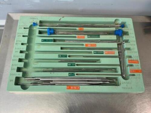 TRAY OF SURGICAL IM PINS (PARTIAL SIZE)
